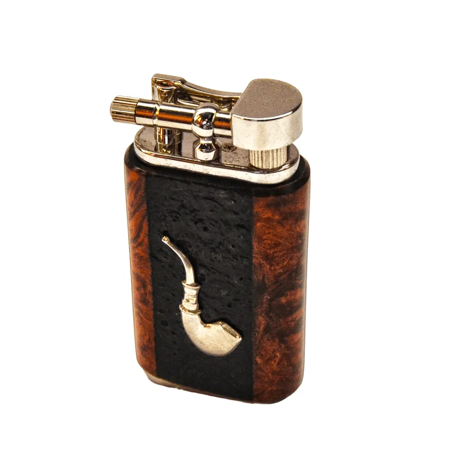Mastro de Paja lighter stein briar og messing
