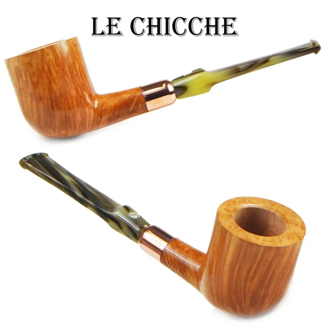 Mastro de Paja Le Chicche pipe briar unikat akryl