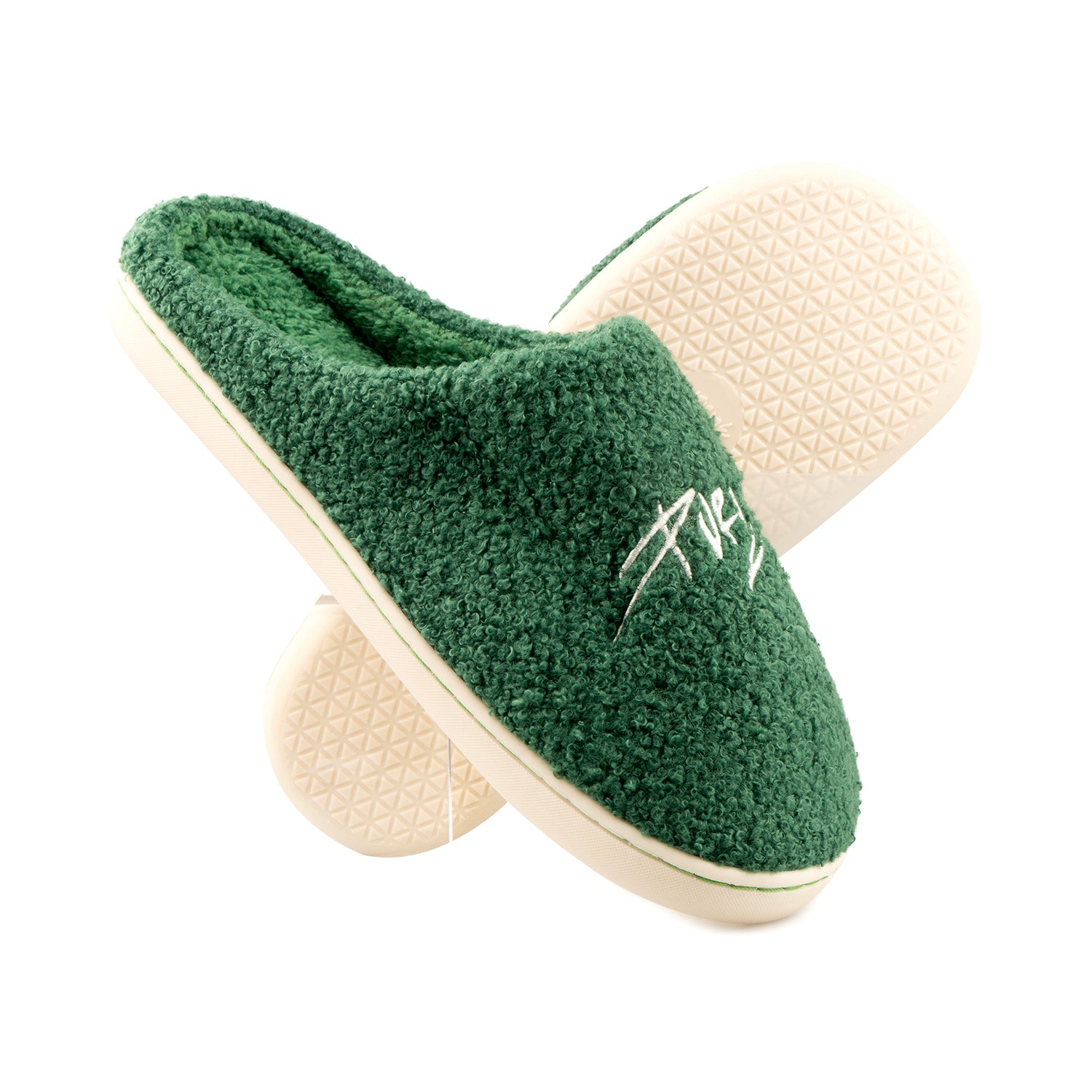 Purize Cozy Slippers tøfler 43-44 grønn