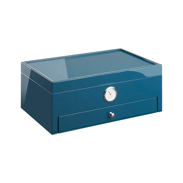Morici Roma Special Club Edition humidor lyseblå 100