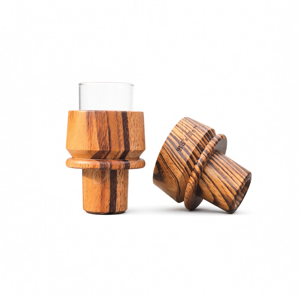 Ed's TNT 19mm Wood Insert adapter tigerwood