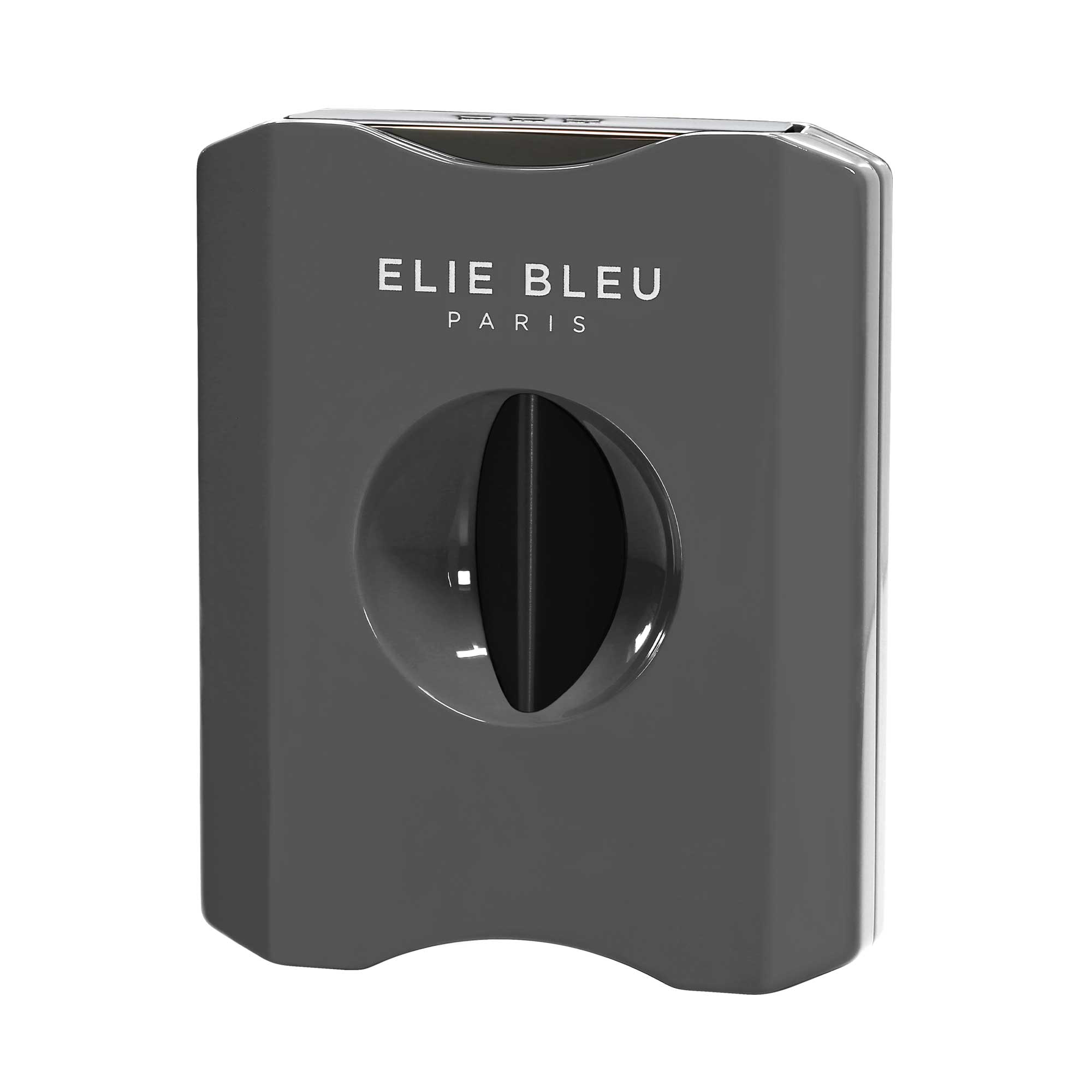 Elie Bleu V Cut sigarkutter Monochrome borstet solv