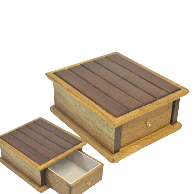 Mastro de Paja Cofanetto porta oggetti treskrin 18,5 cm