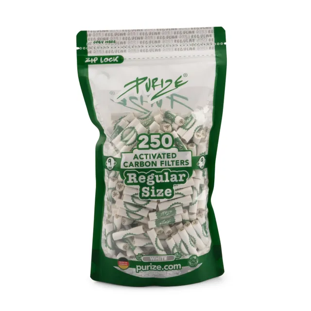 Purize Regular kullfilter 250 stk 9mm storpose