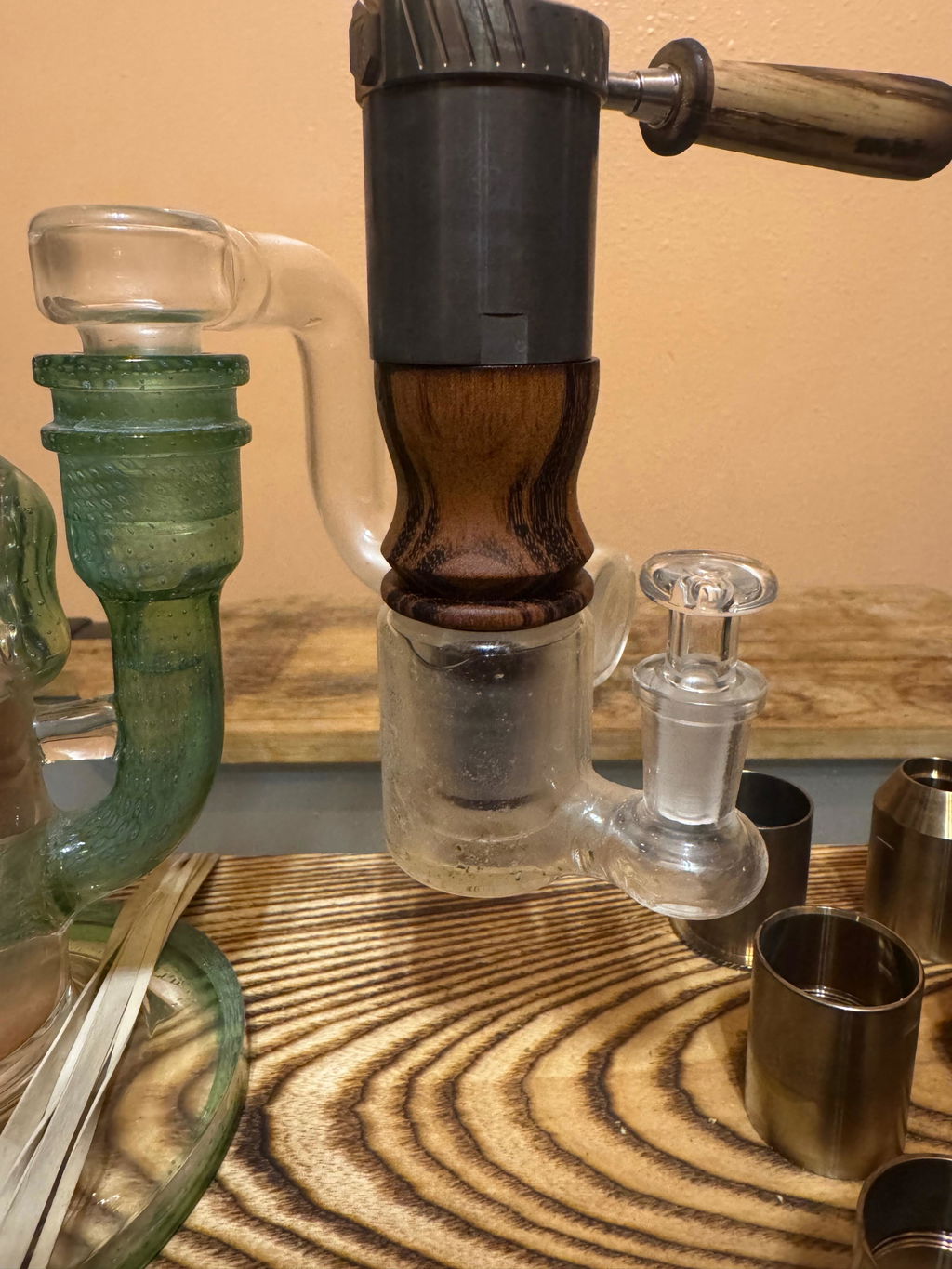 Ed's TNT FlowerPot adapter tigerwood 14/18mm injektor