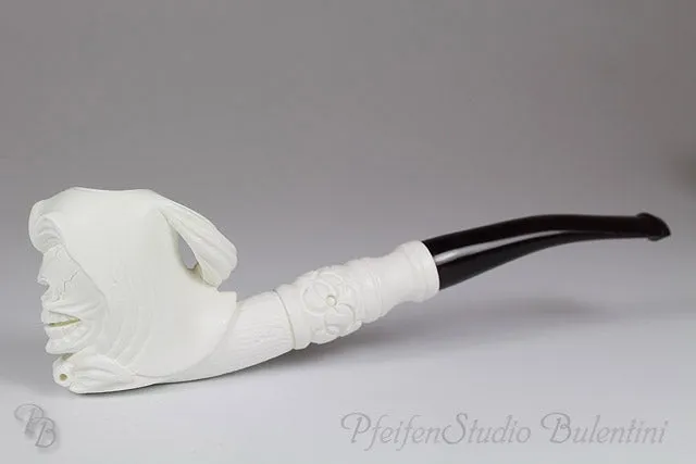 Bulentini Totenkopf M1397 merskumpipe lang hodeskalle