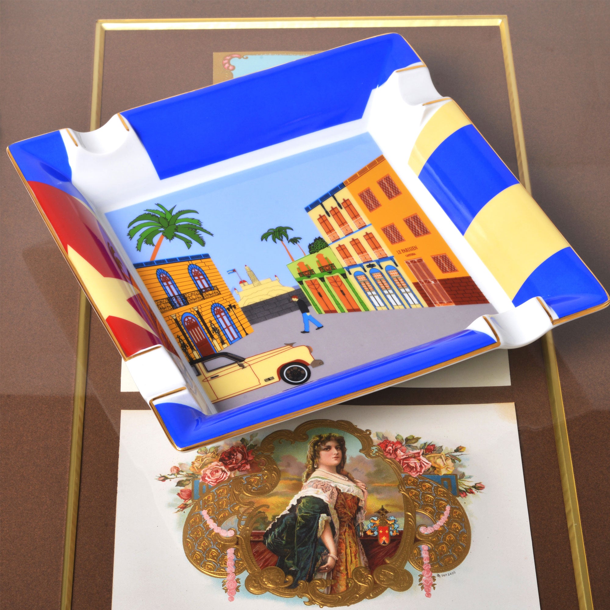 Elie Bleu Casa Cubana askebeger stor porselen