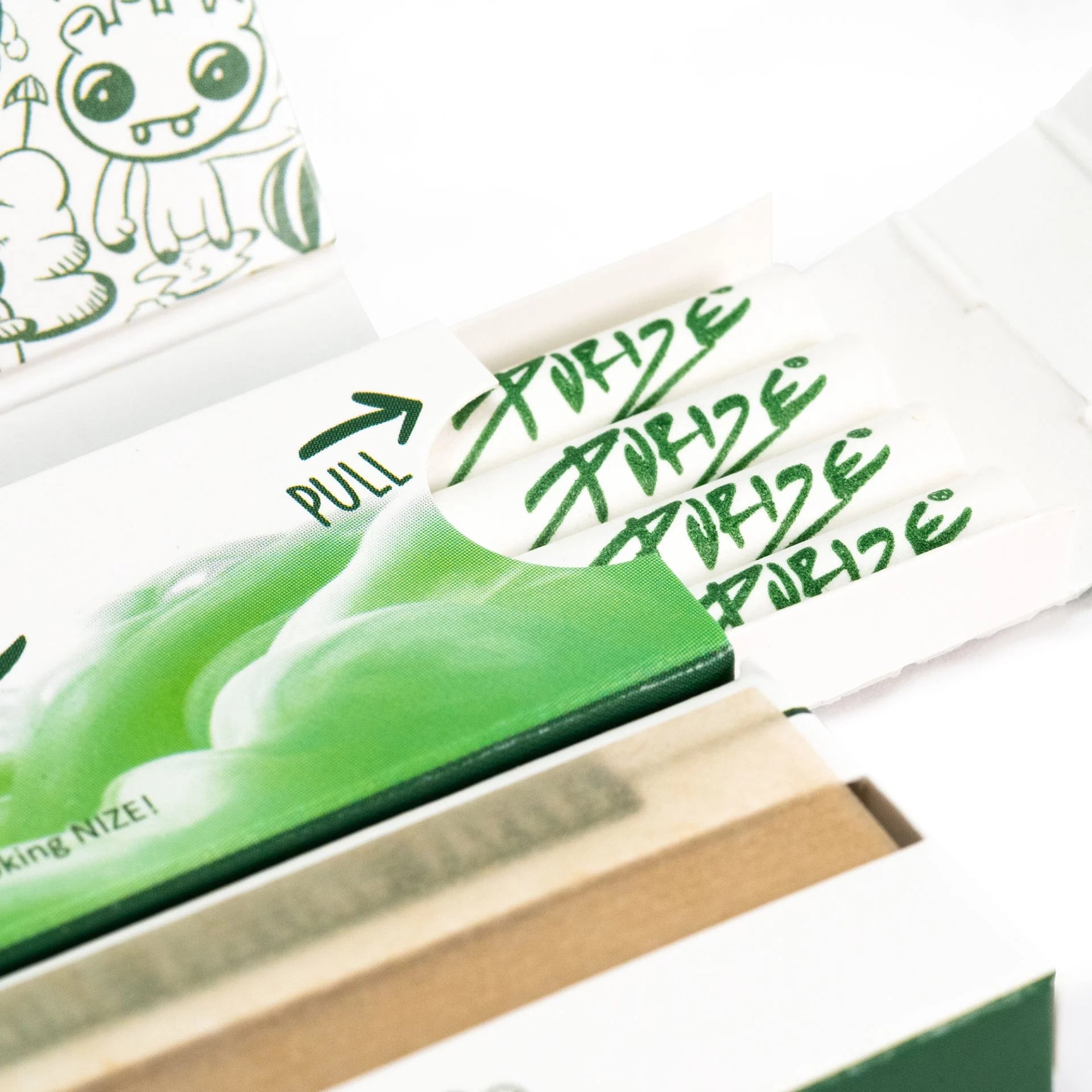 Purize Papes'n'Tips King Size Slim White rullepapir