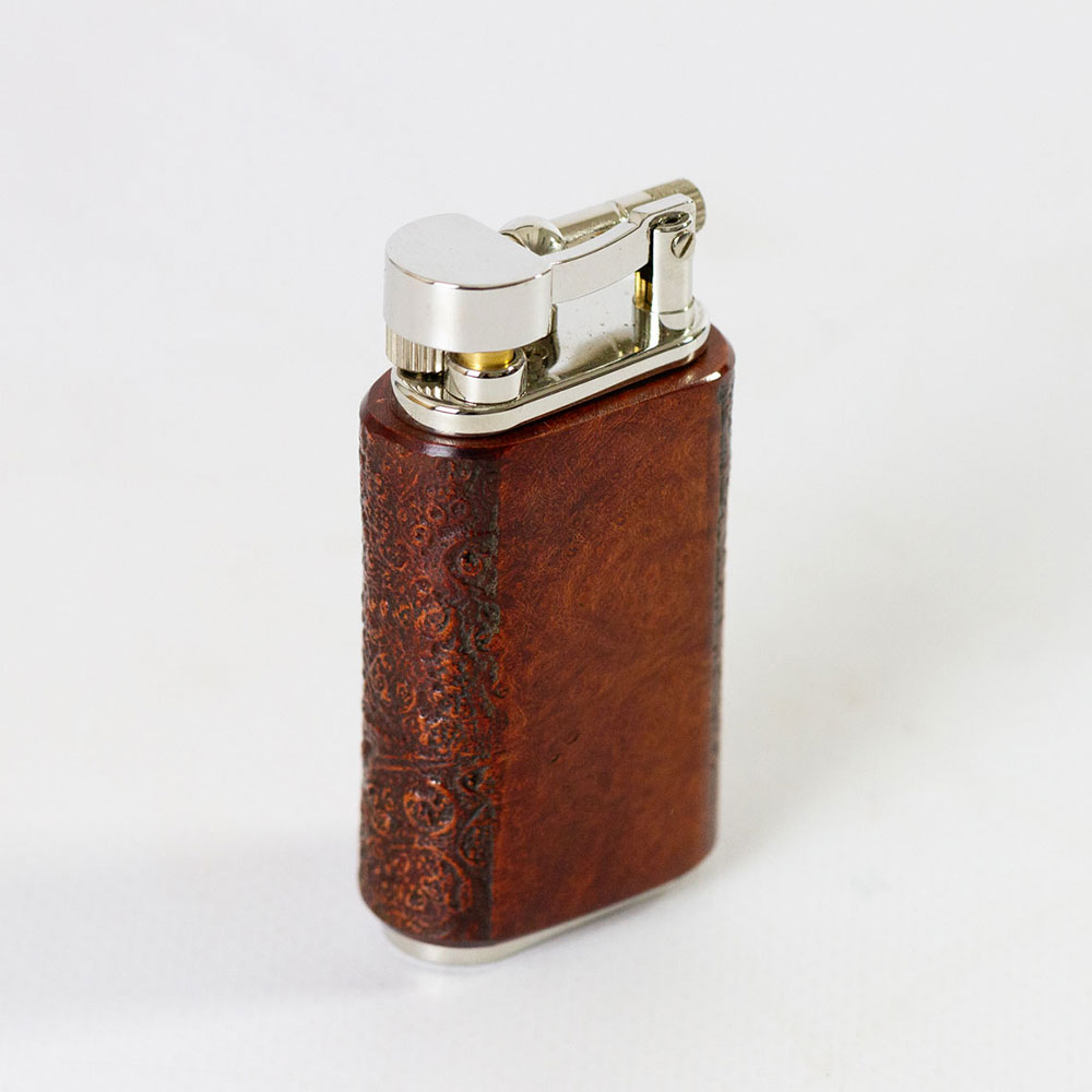 Mastro de Paja lighter messing briar justerbar flamme