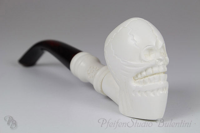 Bulentini Totenkopf M1398 merskumpipe midi hodeskalle