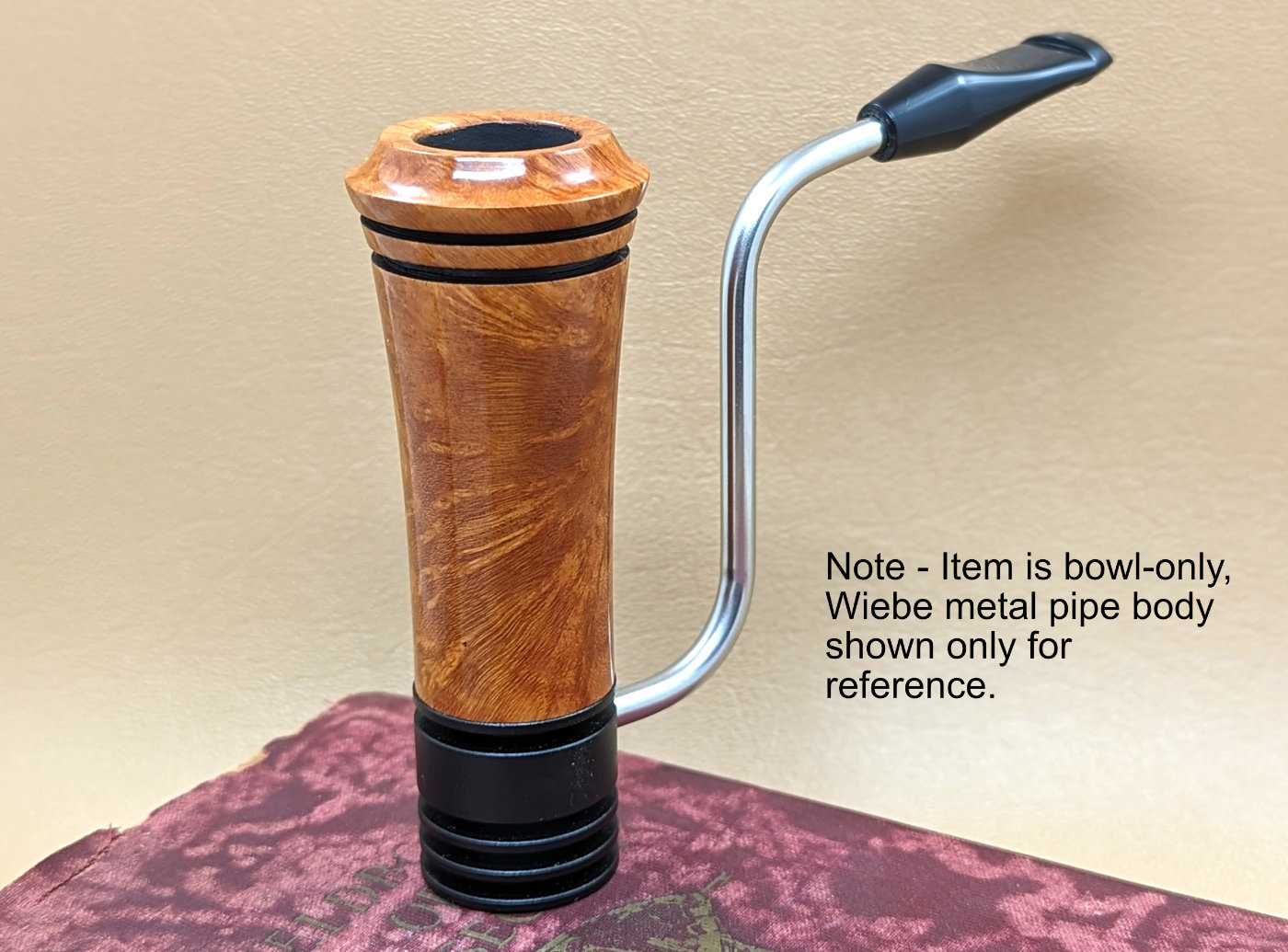 Talbert Pipes Wiebe Bowl 1 pipehode hånddreid