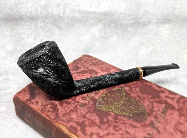 Talbert Ligne Bretagne 25C2LB tobakkspipe langt skaft