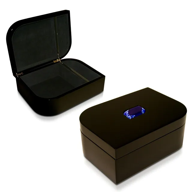 Mastro de Paja smykkeskrin sort lakk limited edition