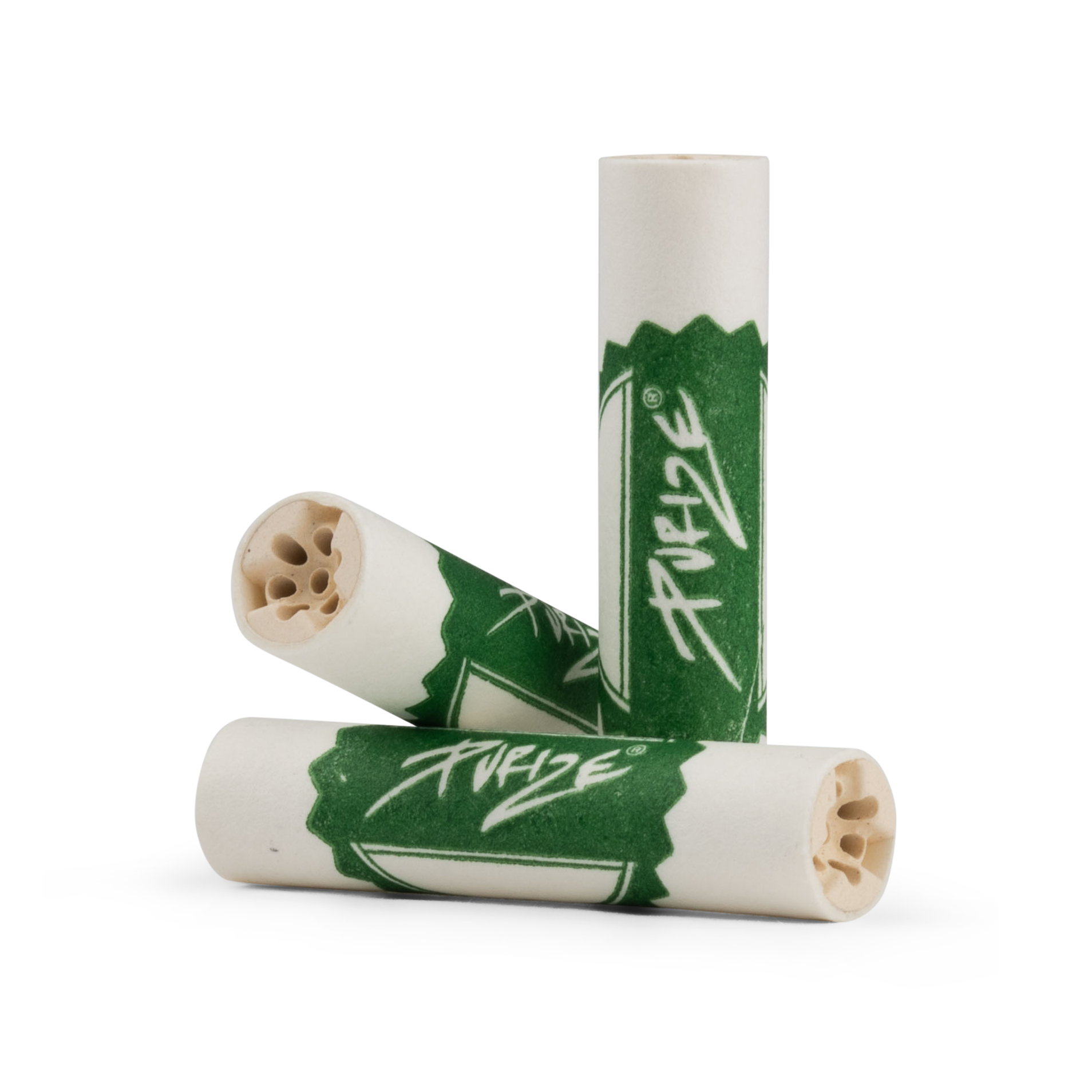 Purize Regular Size 9 mm kullfilter hvit 10-pakning