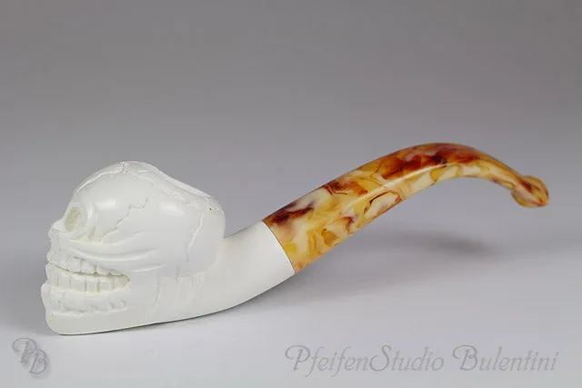 Bulentini Totenkopf M1390 merskumpipe hodeskalle blokk