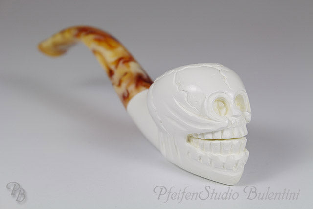 Bulentini Totenkopf M1390 merskumpipe hodeskalle blokk