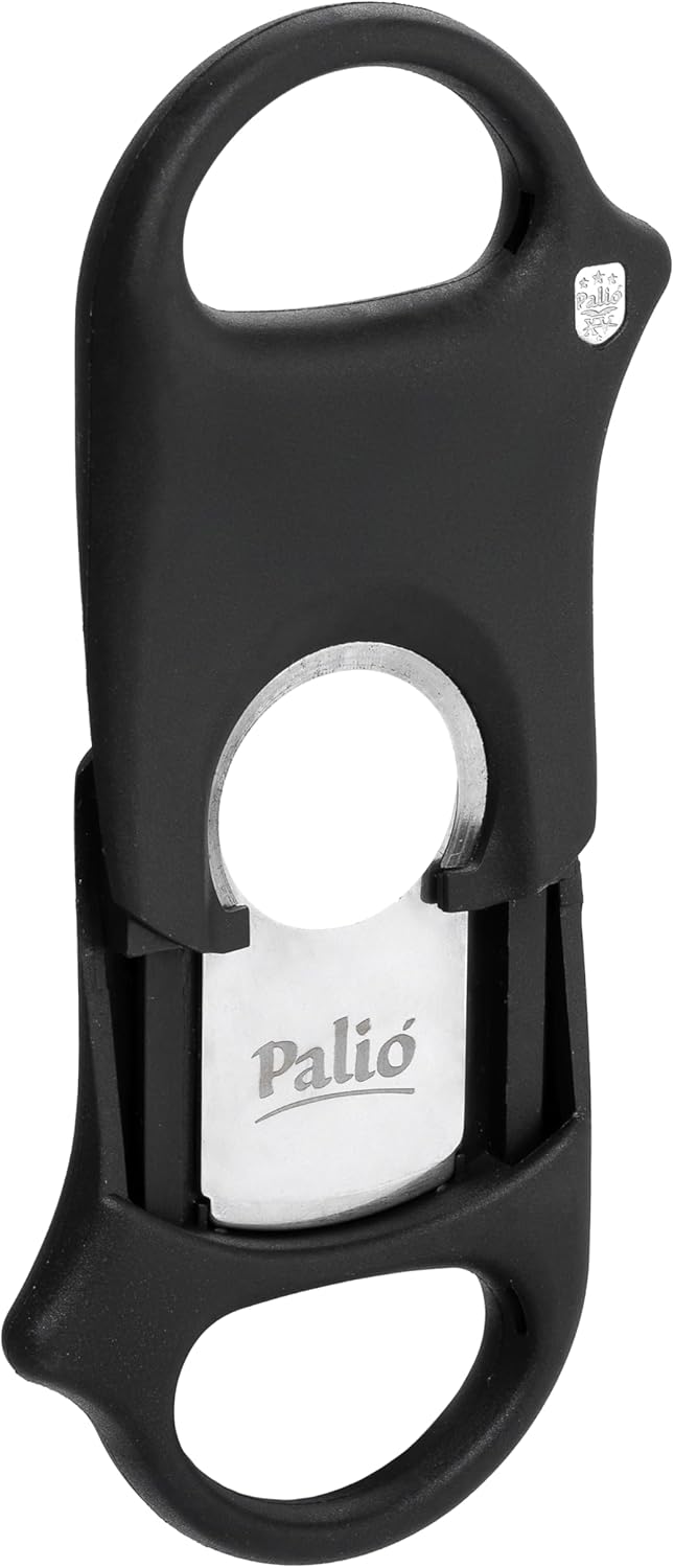 Palió Composite sigarkutter mattsvart – dobbel giljotin 70