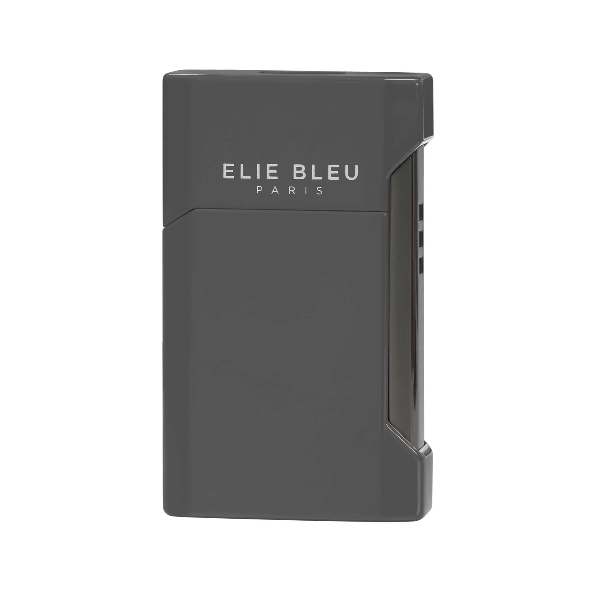 Elie Bleu Plano lommelighter svart matt lakk