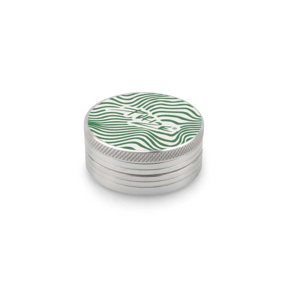 Purize alu grinder 2-delt 48 mm sølv