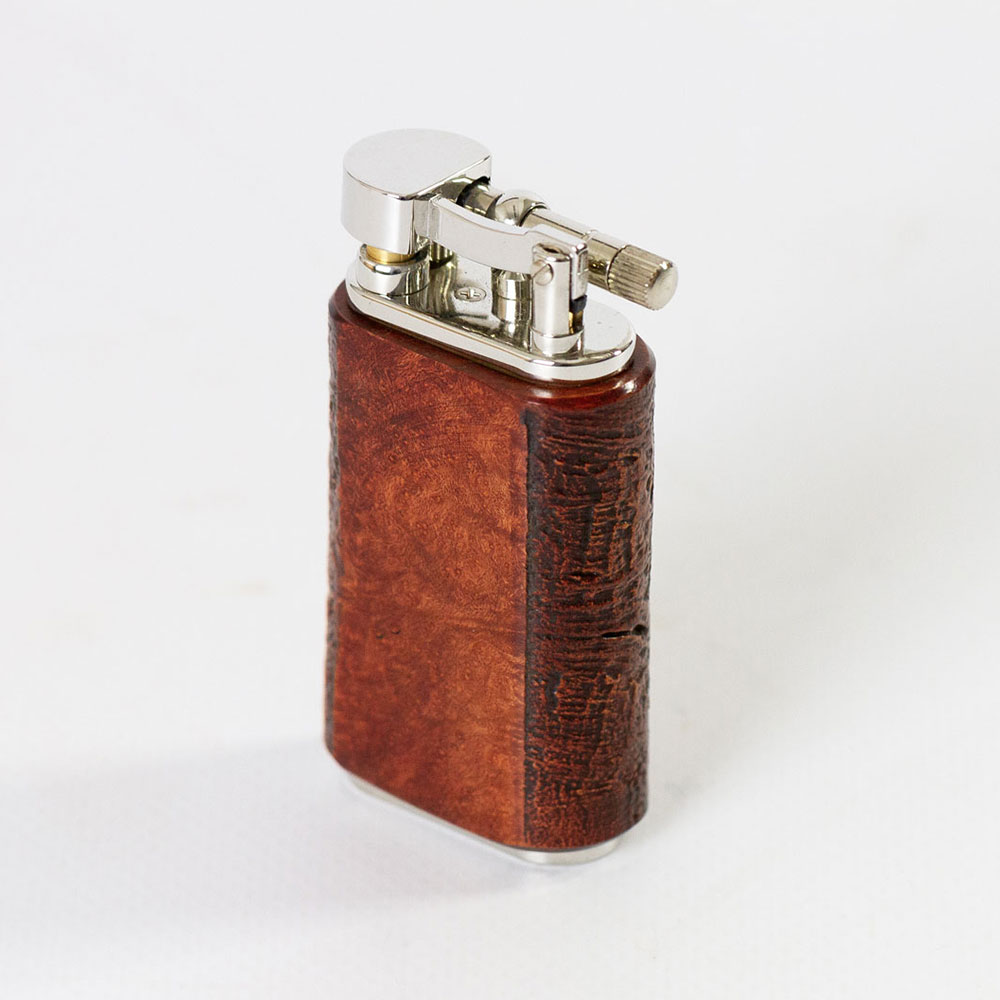 Mastro de Paja lighter messing briar justerbar flamme
