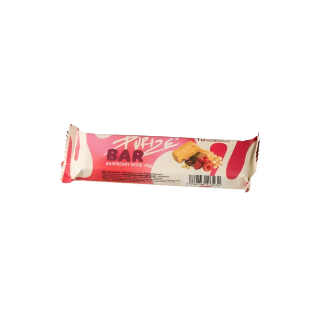 Purize Bar sjokolade Rosé Raspberry 45 g vegansk