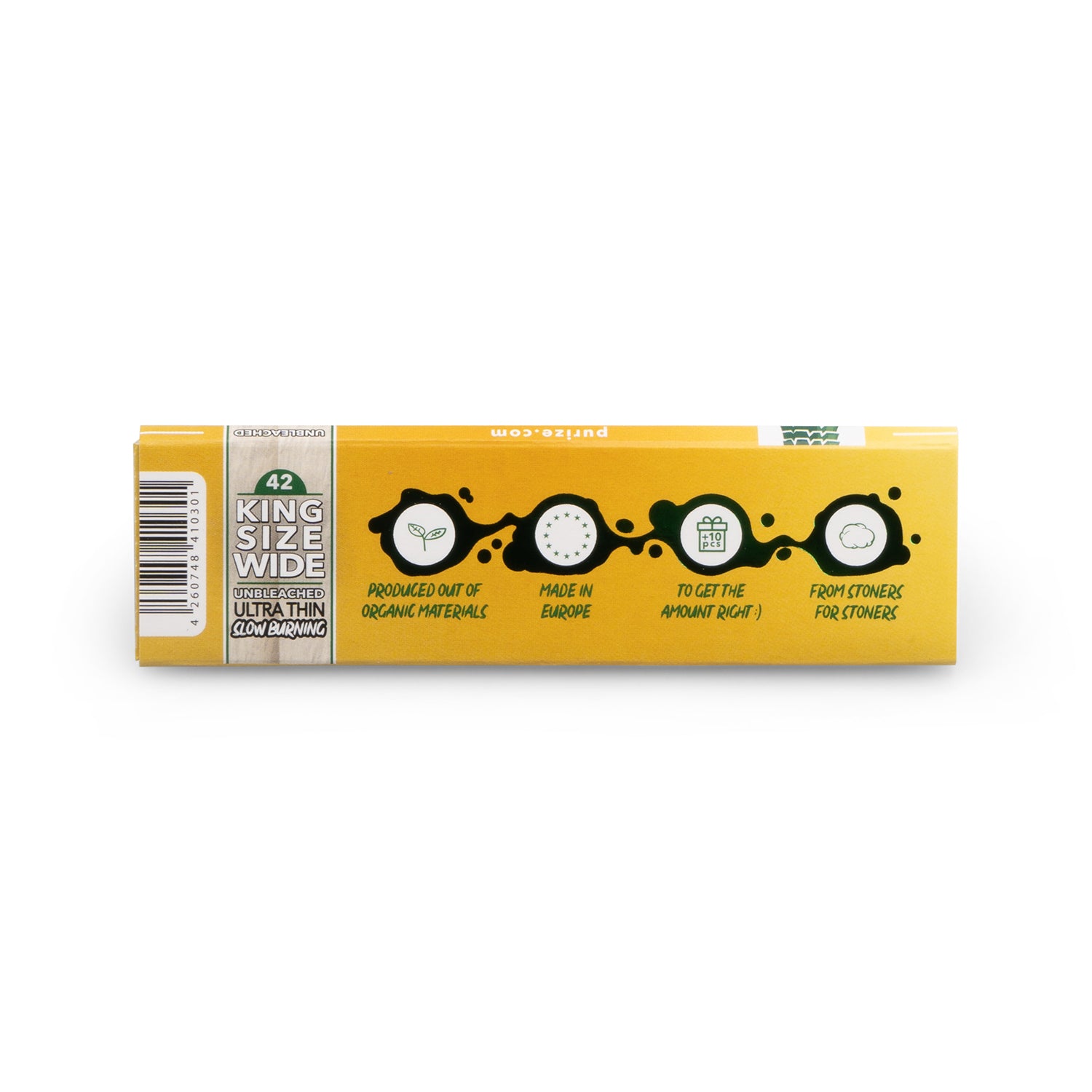 Purize King Size Wide rullepapir 42 ark ubleket