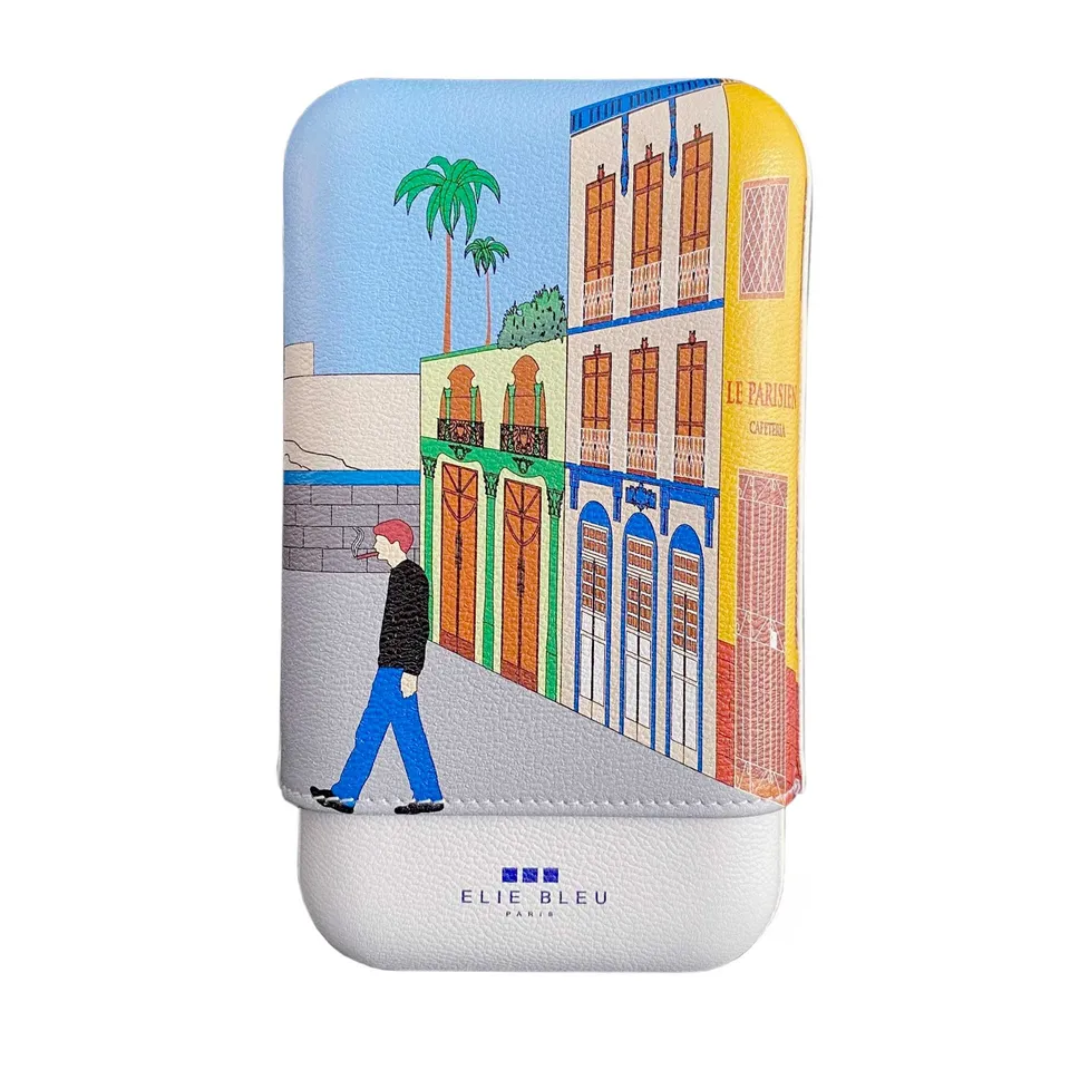 Elie Bleu Casa Cubana Le Parisien sigaretui 3 skinn