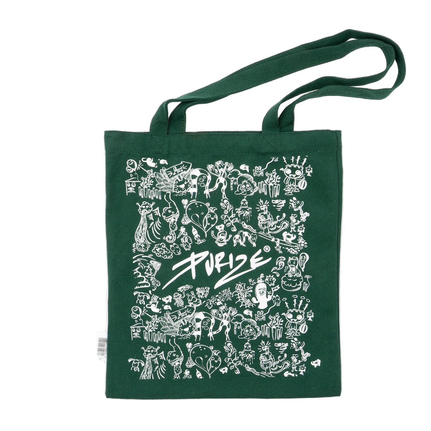 Purize Cotton Bag handlenett grønn bomull