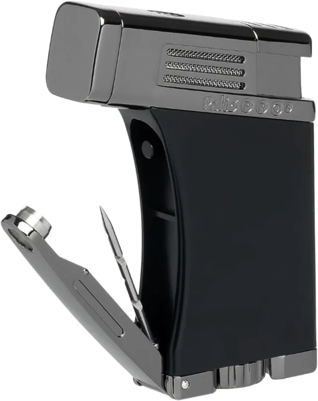 Palió PRO Scorpius sigarlighter svart single-jet med punch