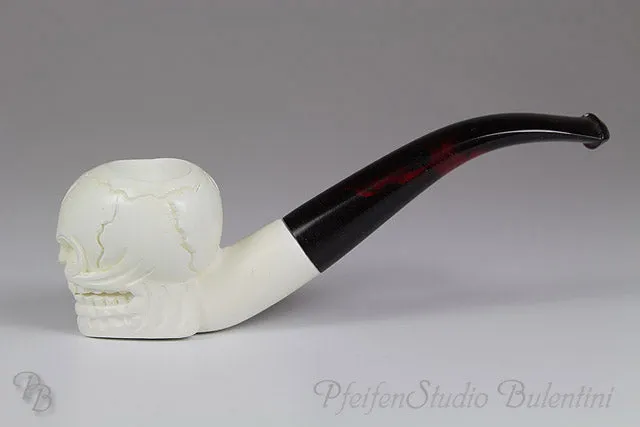 Bulentini Totenkopf M1385 merskumpipe midi hodeskalle