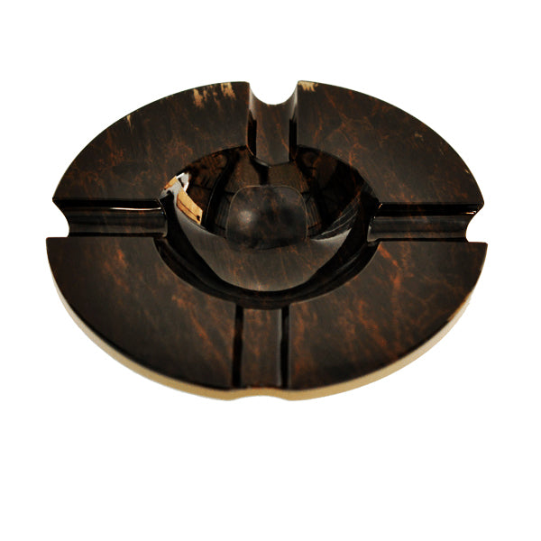 Elie Bleu Obsidian sigaraskebeger 4 sigarer svart
