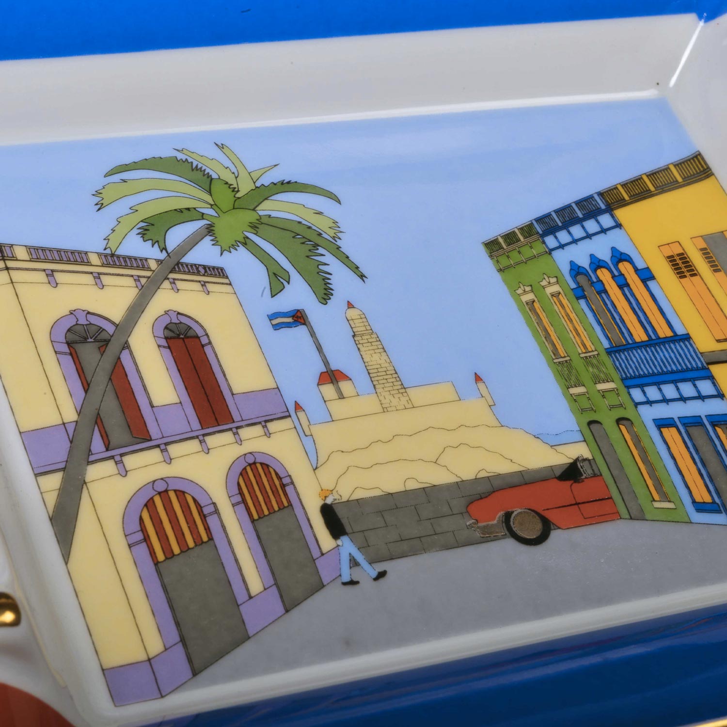 Elie Bleu Casa Cubana askebeger porselen Havana