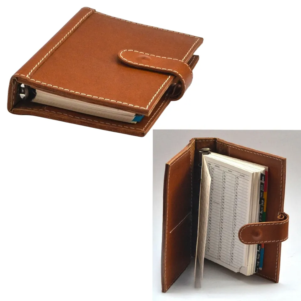 Mastro de Paja Organizer skinn beige unika