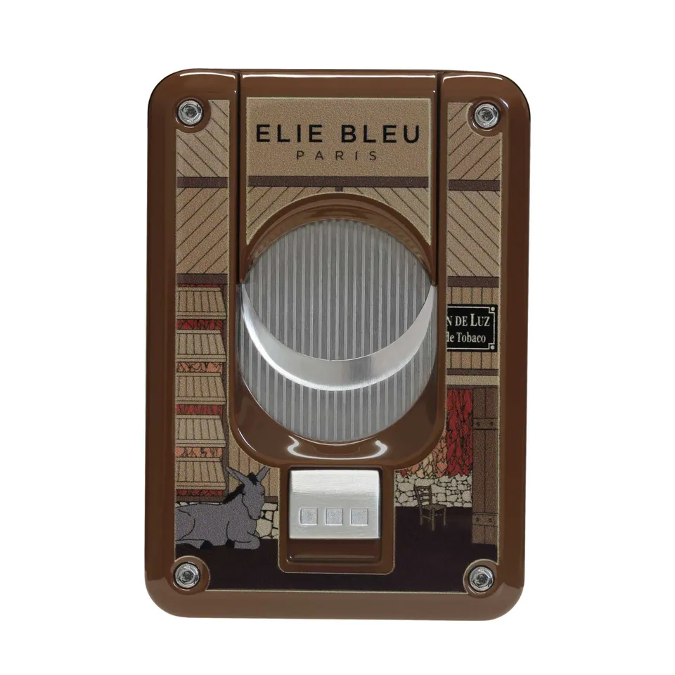 Elie Bleu Casa Cubana Secadero sigarkutter dobbelblad lakkert