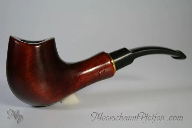 Bulentini Sattel pæretrepipe 9 mm ebonitt