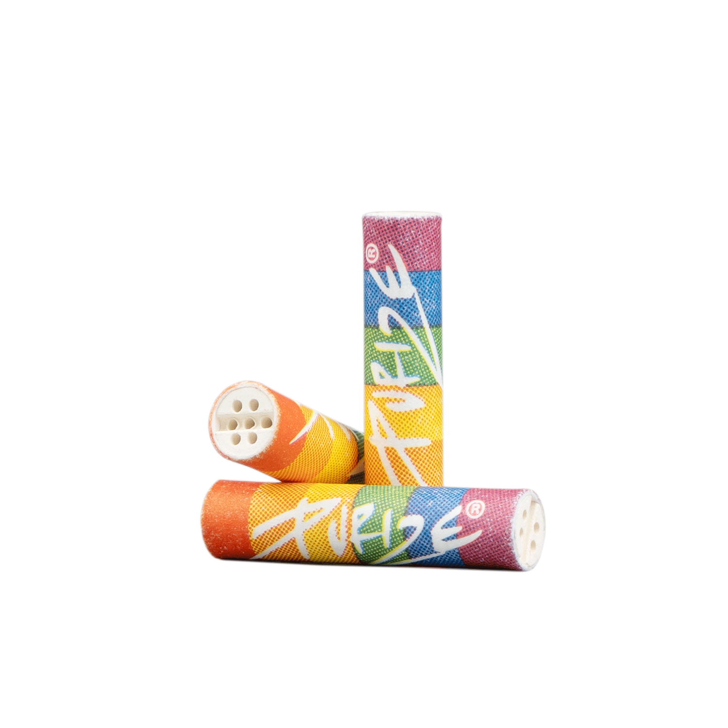 Purize XTRA Slim 6mm kullfilter 10 stk Rainbow