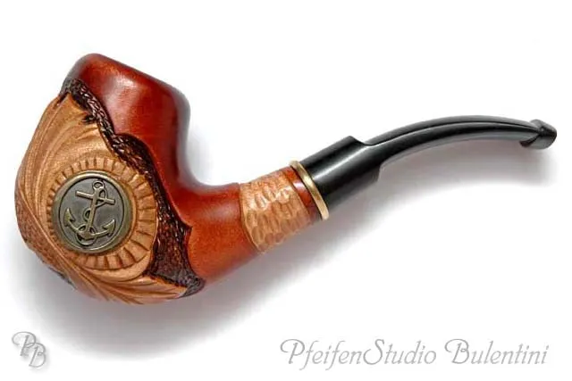 Bulentini Anchor pæretrespipe 9mm ebonitt