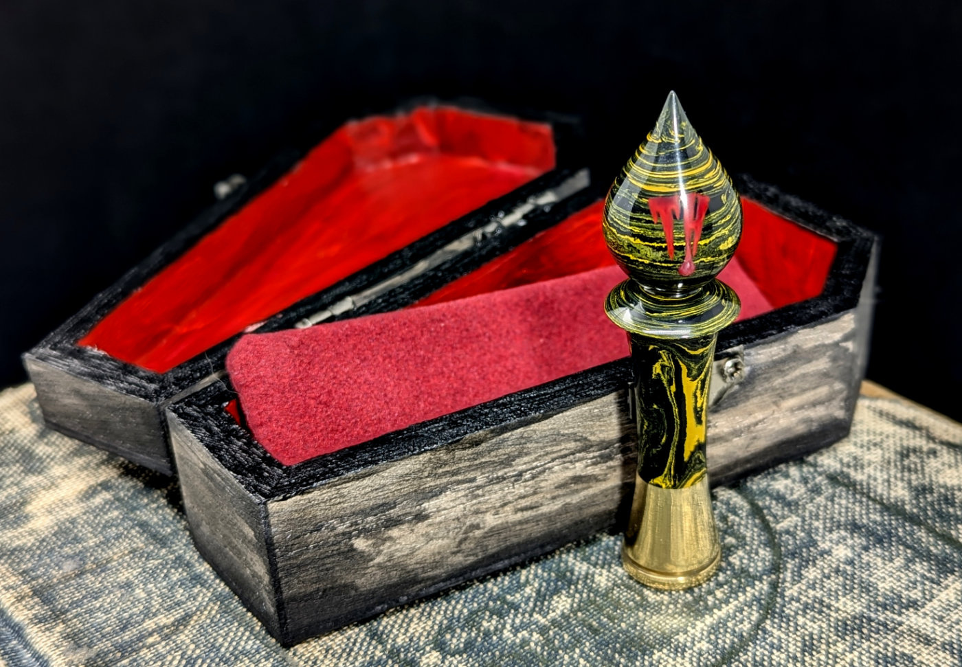 Talbert Halloween piptamper messing ebonitt