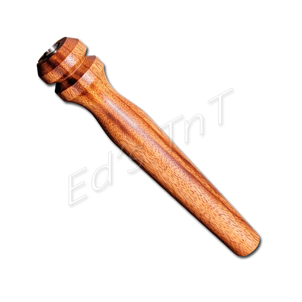 Ed's TNT Flower Wand håndtak tigerwood 5"