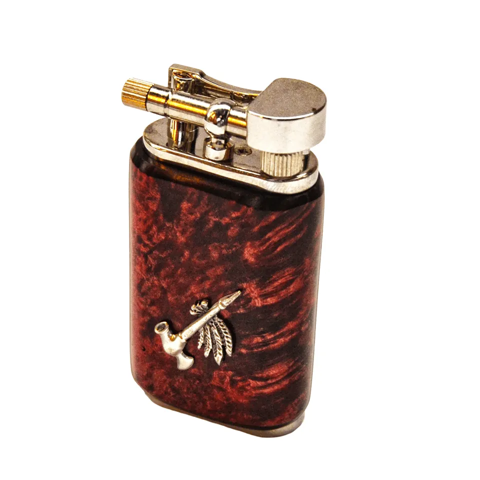 Mastro de Paja håndlaget lighter radica steinflamme