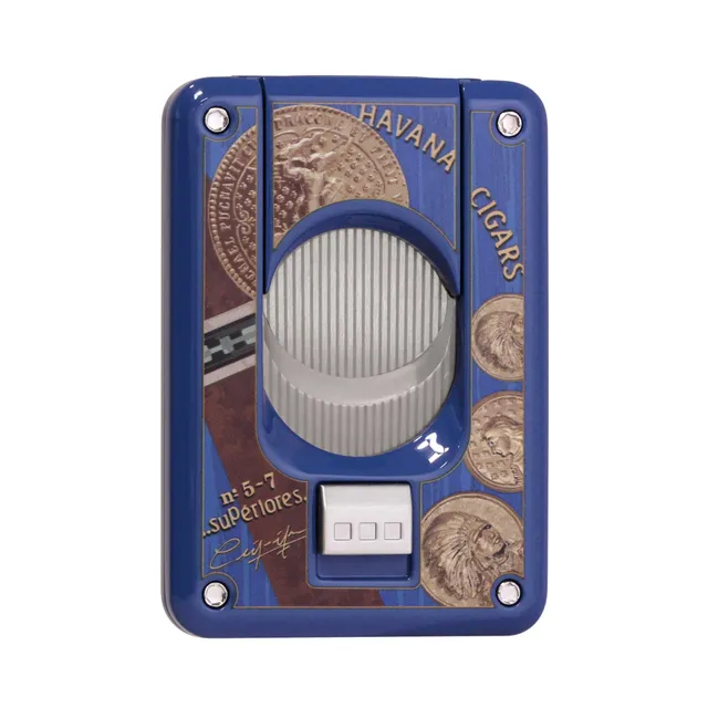 Elie Bleu Medal sigarkutter dobbelblad lakk presis