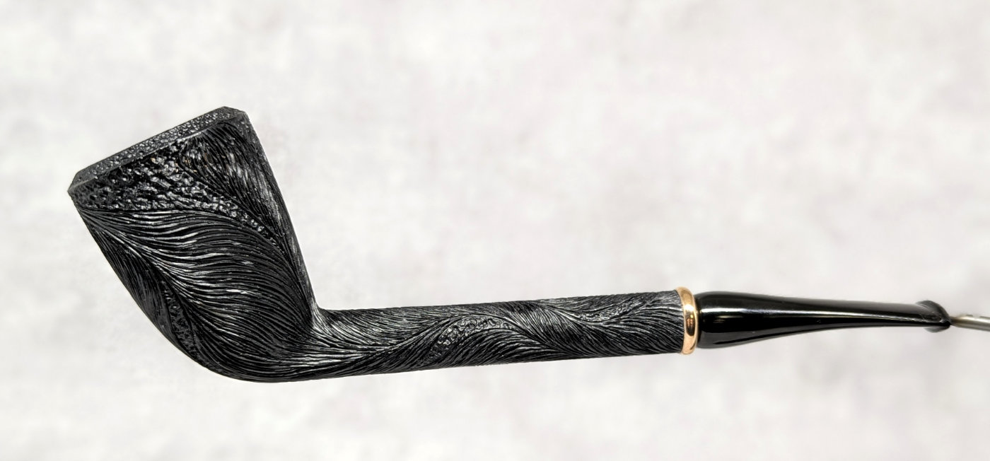 Talbert Ligne Bretagne 25C2LB tobakkspipe langt skaft