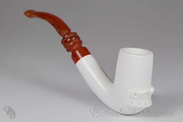 Bulentini Artwork M1438 merschaumpipe midi håndlaget