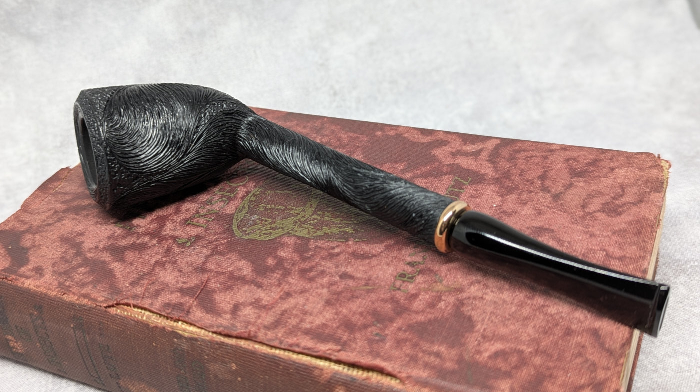 Talbert Ligne Bretagne 25C2LB tobakkspipe langt skaft