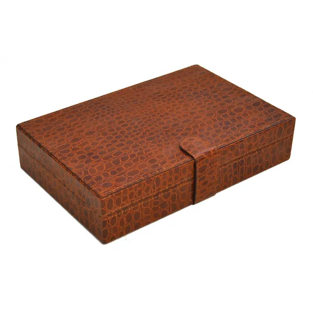 Mastro de Paja Cofanetto humidor 15 sigarer skinn