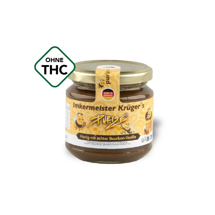 Purize Honey honning bourbon vanilje 250 g