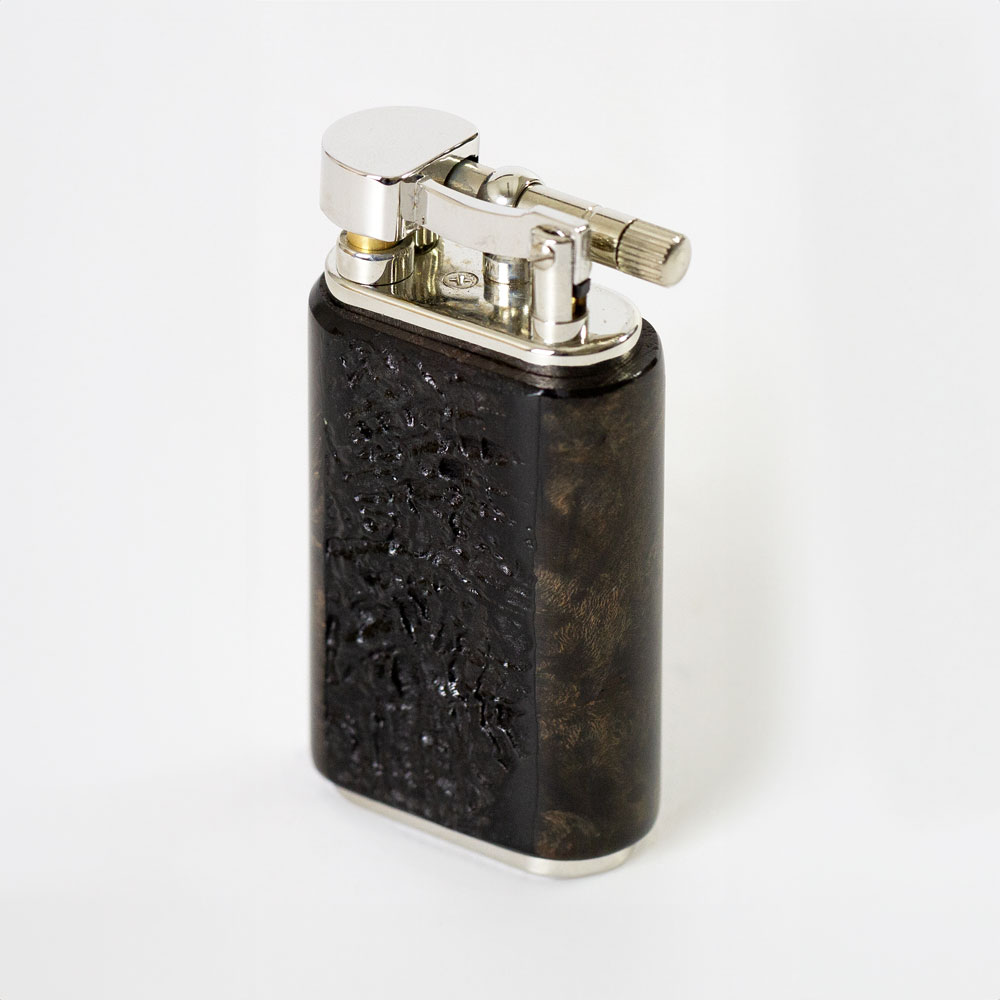 Mastro de Paja Handmade lighter messing briar stein