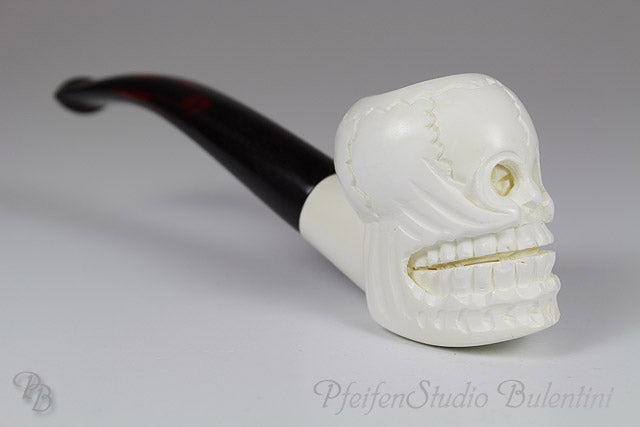 Bulentini Skull M1392 merskumspipe midi hodeskalle