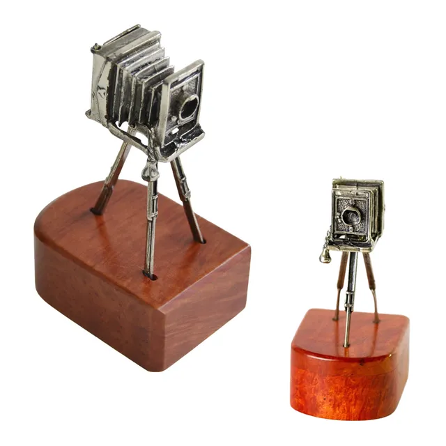 Mastro de Paja miniatur kamera sølv 800 på radica