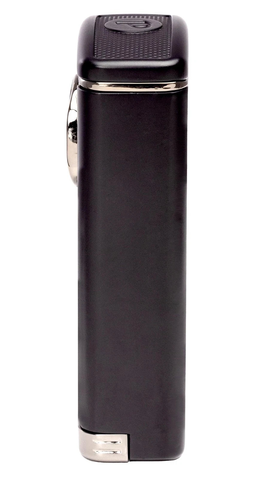Palió PRO Trevi sigarlighter triple-jet krom/svart V-kutter